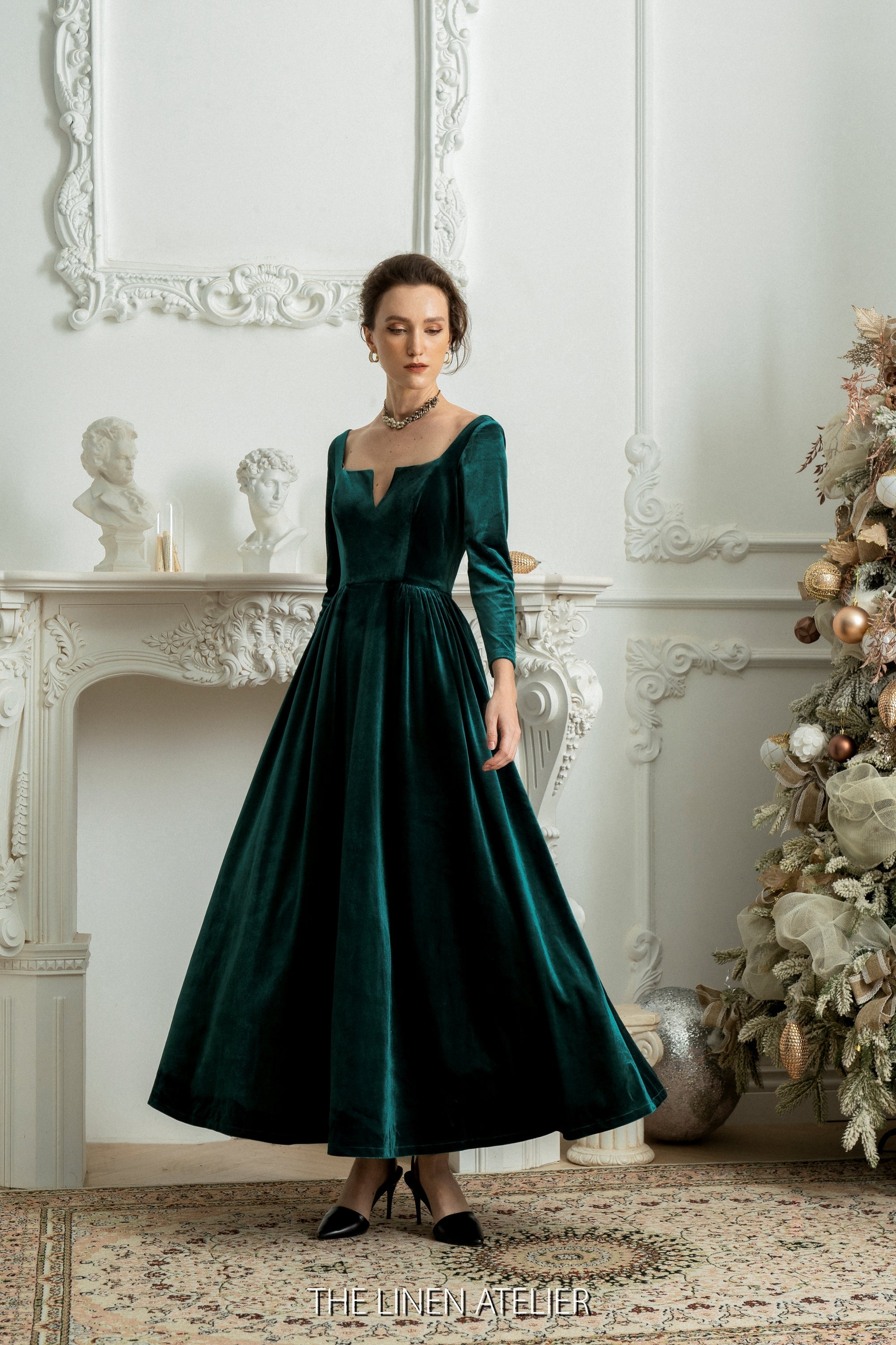LAURA Velvet Dresses For Women – Look Want Wear Love