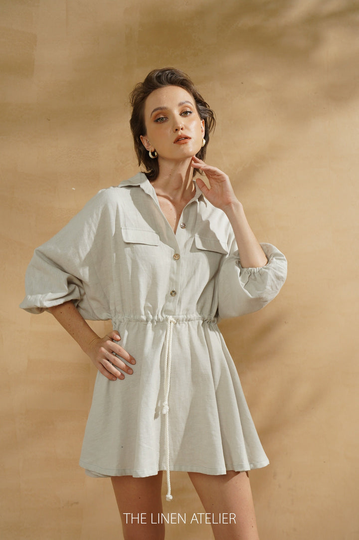 LILY Linen Shirt Dress Look Want Wear Love LILY Linen Shirt Dress Look Want Wear Love