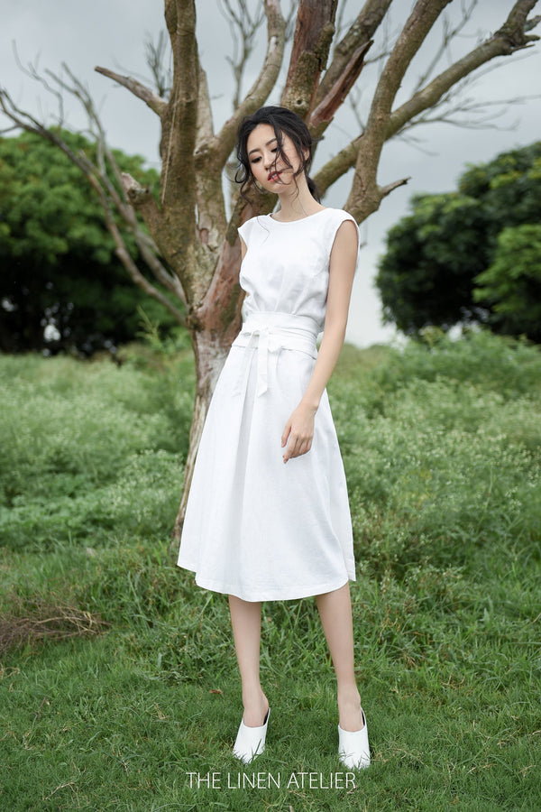 OLIVIA Versatile Linen Dress