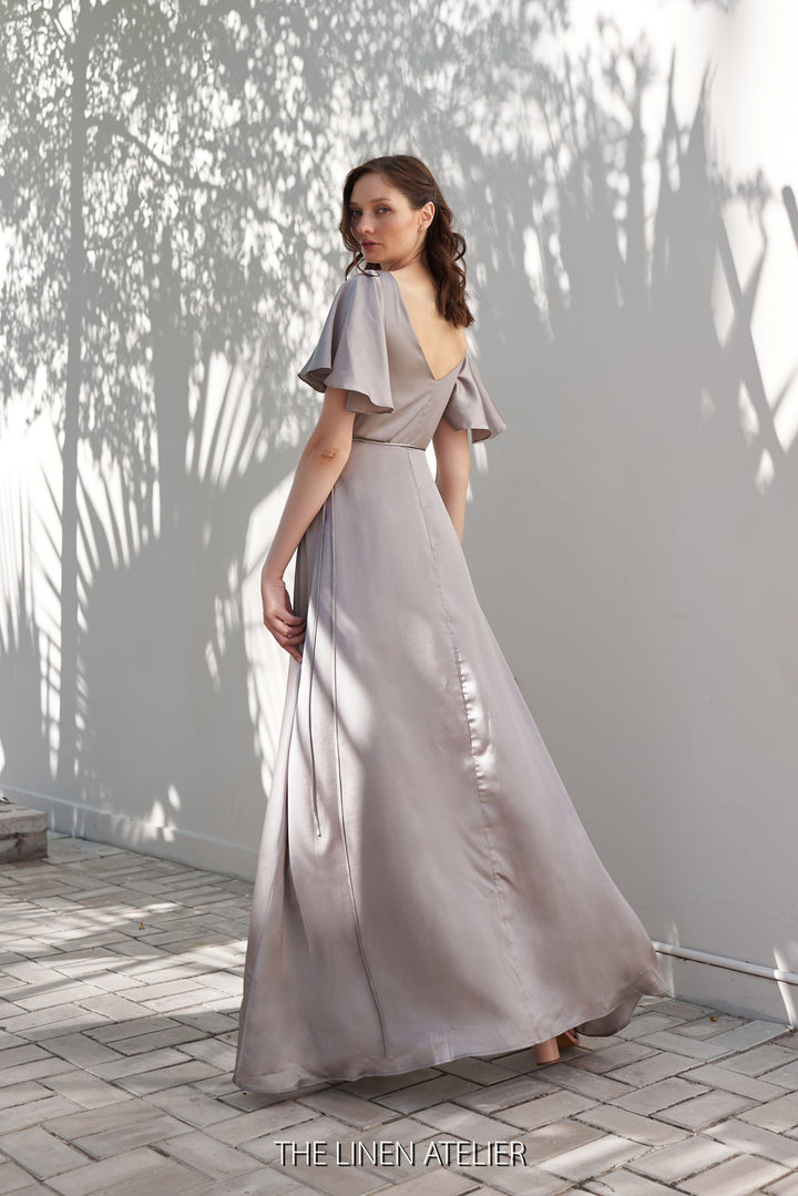 TIFFANY Wrap Dress Short Sleeves Look Want Wear Love TIFFANY Wrap Dress Short Sleeves Look Want Wear Love